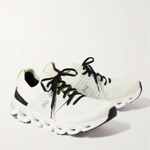 ON RUNNING Cloudswift 3 Rubber-Trimmed Stretch-Knit Running Sneakers